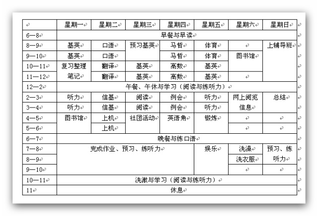 制定合理的学习计划和时间表_阿侠哥哥